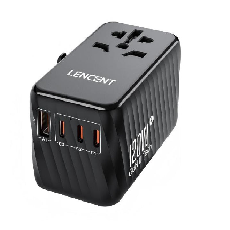 LENCENT Universal Travel Power Adapter, International AC Plug Adaptor