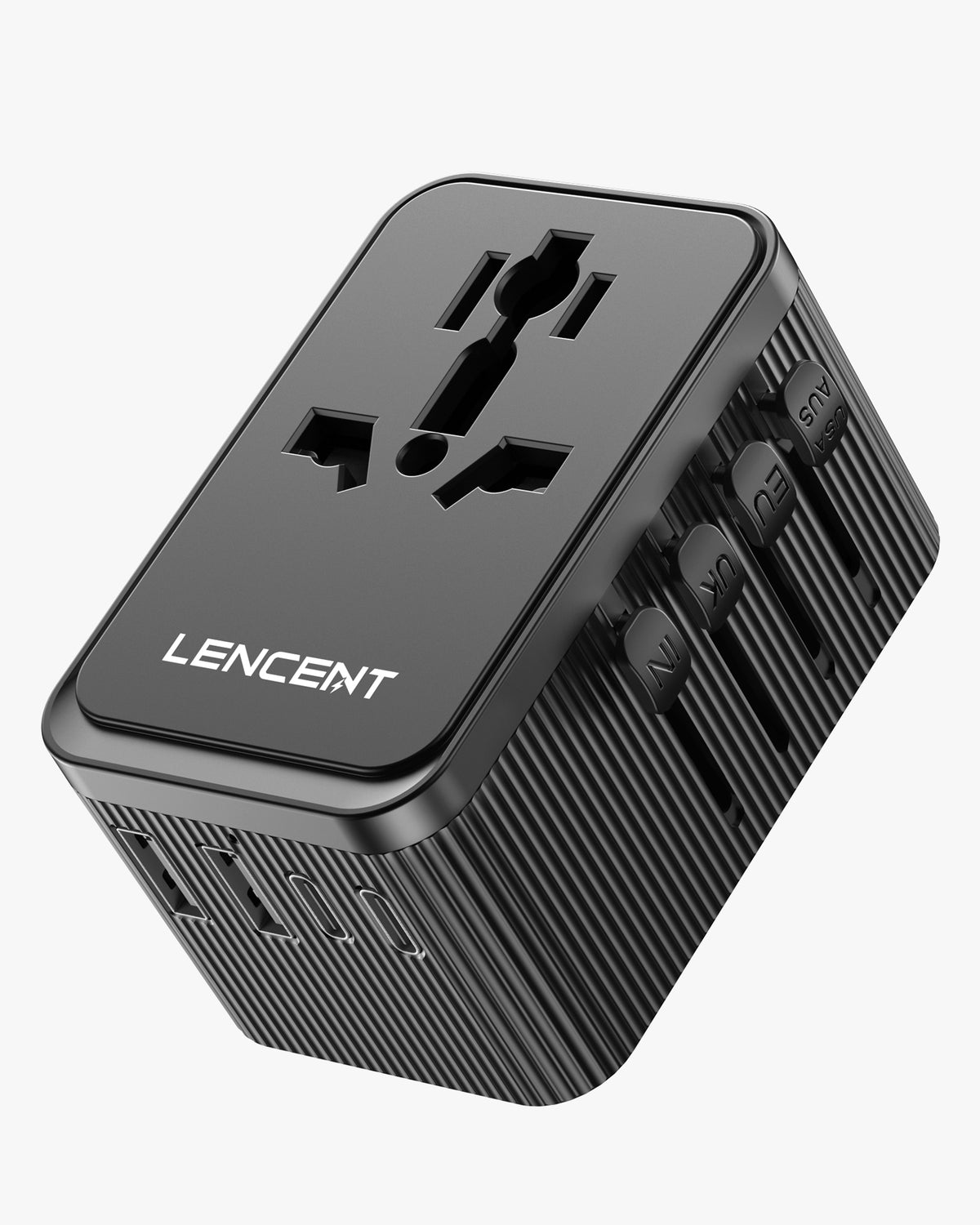 LENCENT PA059B 28W Universal Travel Adapter Kit(2A3C),  Type D/G/C/I/A